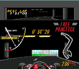 Super Monaco GP screenshot 4 for Sega Genesis